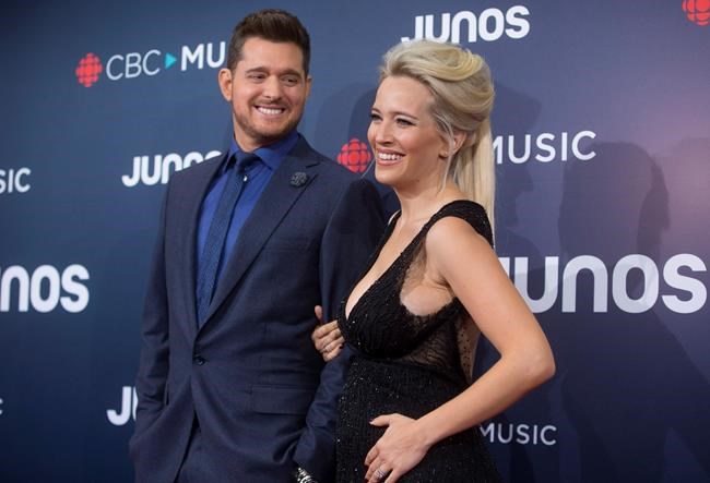 Michael Buble announces wife's pregnancy on Juno Awards in Vancouver | iNFOnews.ca Michael Buble announces wife's pregnancy on Juno Awards in Vancouver | iNFOnews.ca