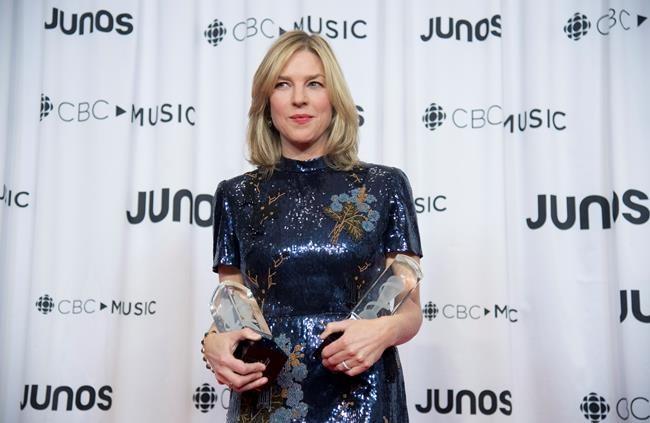 Gord Downie and Diana Krall win two awards each at non-televised Juno gala | iNFOnews.ca Gord Downie and Diana Krall win two awards each at non-televised Juno gala | iNFOnews.ca