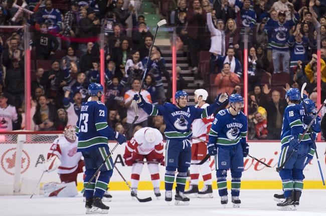Pettersson leads Canucks to 3-2 win over Red Wings in return from injury | iNFOnews.ca Pettersson leads Canucks to 3-2 win over Red Wings in return from injury | iNFOnews.ca