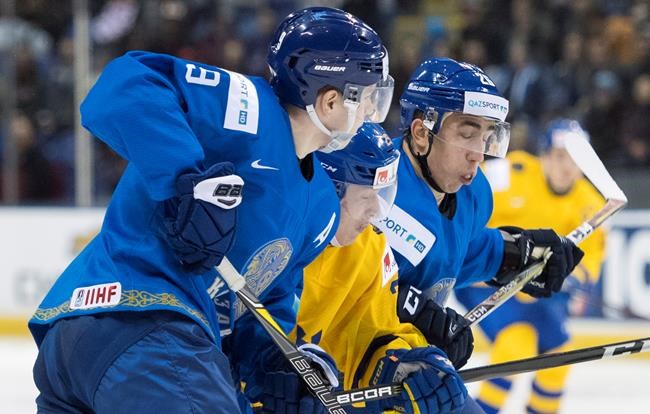 Last on the score sheet, Kazakhstan hockey team No.1 with Victoria fans | iNFOnews.ca