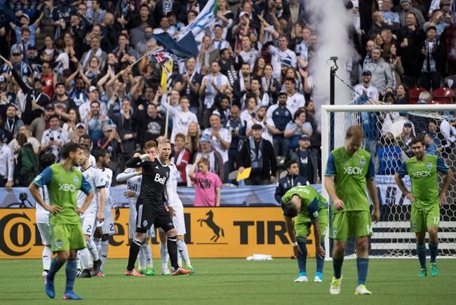 Montero scores twice against his former club as Vancouver downs Seattle 2-1 | iNFOnews.ca