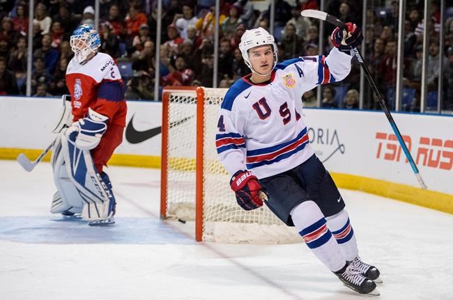 U.S. defeats Czechs in world junior hockey quarterfinal; Jack Hughes returns | iNFOnews.ca CP1146732237