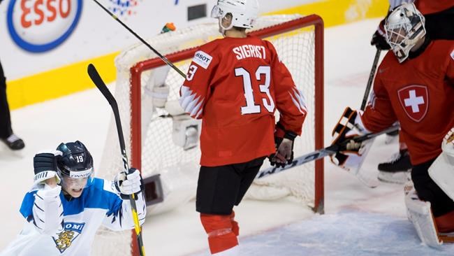 Aarne Talvitie scores twice, Finland beats Switzerland 6-1 to play for gold | iNFOnews.ca Aarne Talvitie scores twice, Finland beats Switzerland 6-1 to play for gold | iNFOnews.ca