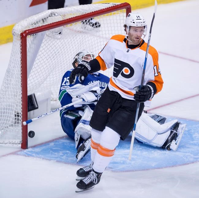 Gostisbehere and Giroux lead way, Flyers beat Canucks 4-1 for third straight win | iNFOnews.ca Gostisbehere and Giroux lead way, Flyers beat Canucks 4-1 for third straight win | iNFOnews.ca