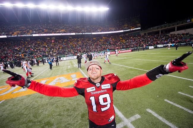 Calgary Stampeders quarterback Bo Levi Mitchell named Grey Cup MVP | iNFOnews.ca Calgary Stampeders quarterback Bo Levi Mitchell named Grey Cup MVP | iNFOnews.ca