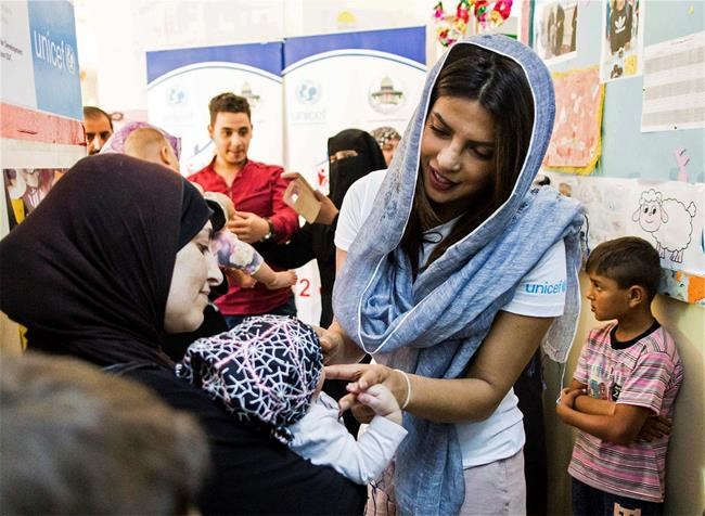 AP Interview: Priyanka Chopra urges more Syria refugee help | iNFOnews.ca AP Interview: Priyanka Chopra urges more Syria refugee help | iNFOnews.ca