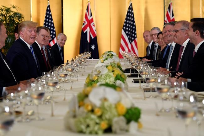 The Latest: Trump starts summit dining with Australian PM | iNFOnews.ca