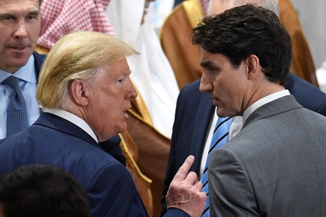 Abe's G-20 show eclipsed by Trump-China trade talks, tweets | iNFOnews.ca CP472477673