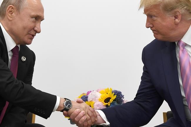 Like old pals, Trump, Putin make light of election meddling | iNFOnews.ca