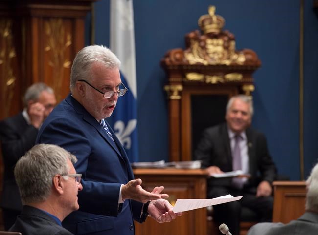 Couillard waxes poetic with 'Waiting for Gaudreault' ode to interim PQ leader | iNFOnews.ca