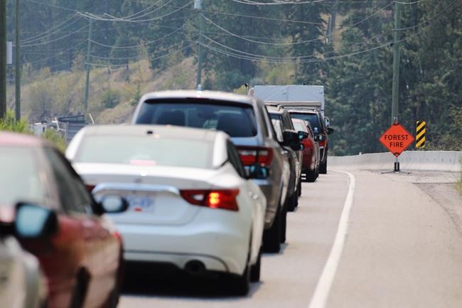Nearly 1,000 homes on evacuation alert, order over wildfires in B.C.'s Okanagan | iNFOnews.ca