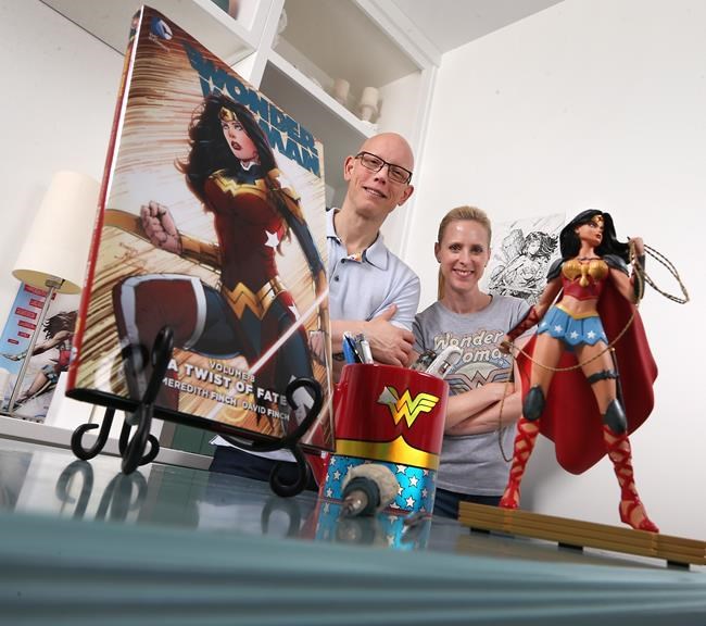 Canadian duo behind Wonder Woman comics buoyed by film's box office success | iNFOnews.ca Canadian duo behind Wonder Woman comics buoyed by film's box office success | iNFOnews.ca