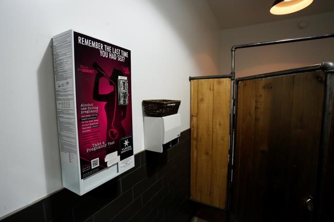 Pregnancy test dispensers attempt to raise fetal alcohol syndrome awareness | iNFOnews.ca Pregnancy test dispensers attempt to raise fetal alcohol syndrome awareness | iNFOnews.ca