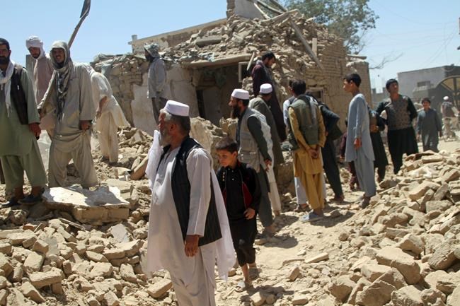 Afghan president visits key city, week after Taliban raid | iNFOnews.ca Afghan president visits key city, week after Taliban raid | iNFOnews.ca