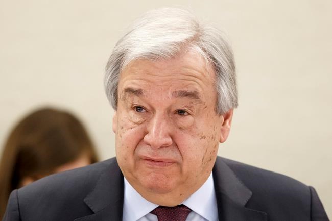 UN chief: Cease-fire appeal backed by parties in 11 nations | iNFOnews.ca