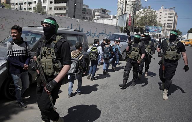 Gaza's Hamas rulers hold large military drill amid tensions | iNFOnews.ca