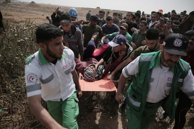 The Latest: Gaza ministry says Palestinian killed in protest | iNFOnews.ca