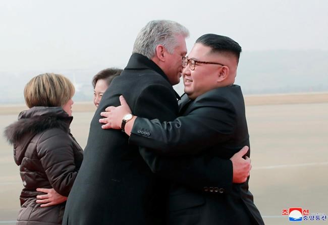 Cuban president meets North Korea's Kim Jong Un in Pyongyang | iNFOnews.ca
