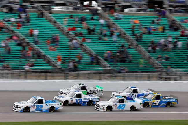 Busch uses 2nd chance to win Truck Series race at Kansas | iNFOnews.ca Busch uses 2nd chance to win Truck Series race at Kansas | iNFOnews.ca