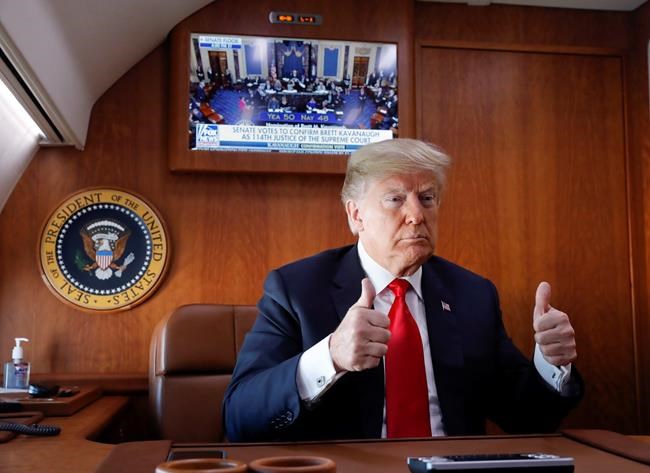 The Latest: Trump calls Kavanaugh's past 'squeaky clean' | iNFOnews.ca