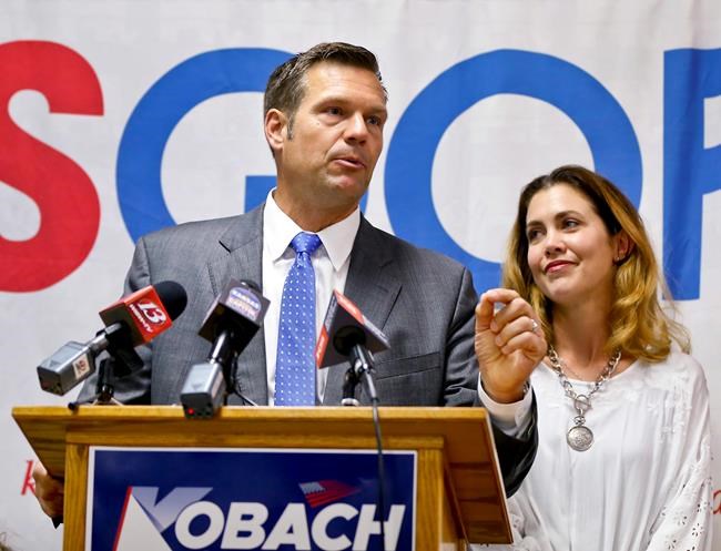 The Latest: Kobach campaign denies he is 'extreme' | iNFOnews.ca