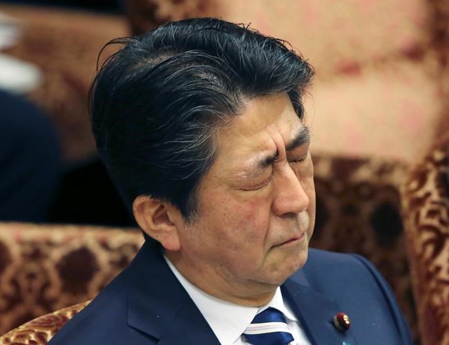Japan PM's approval ratings dive over land sale scandal | iNFOnews.ca CP189849608
