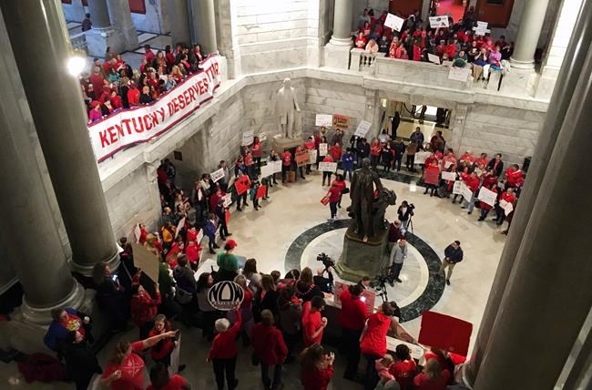 Kentucky districts call off classes due to teacher absences | iNFOnews.ca