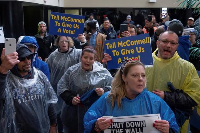 Police called to shutdown protest at McConnell office | iNFOnews.ca