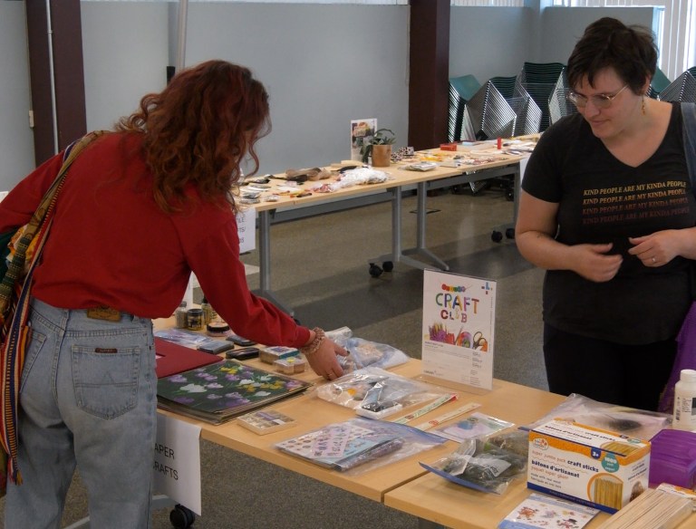 iN VIDEO: Kelowna Downtown Library hosts community Craft Supply Swap | iNFOnews.ca