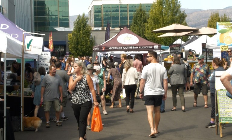 iN VIDEO: Kelowna Farmers' and Crafters' Market still running strong at Landmark District | iNFOnews.ca
