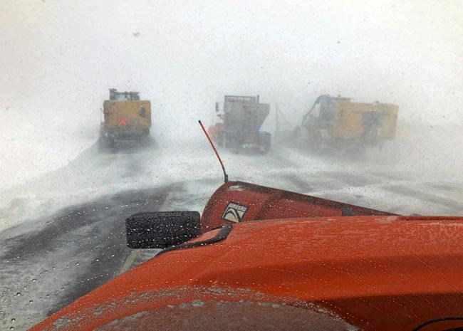Plows try to reopen Colorado mountain road after summer snow | iNFOnews.ca Plows try to reopen Colorado mountain road after summer snow | iNFOnews.ca