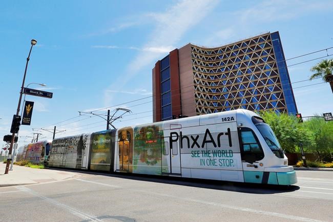 The Latest: Votes to limit Phoenix light rail falling short | iNFOnews.ca
