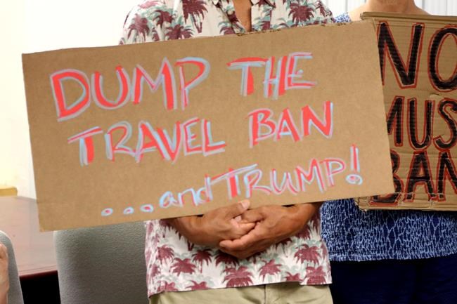 The Latest: White House slams decision to block travel ban | iNFOnews.ca
