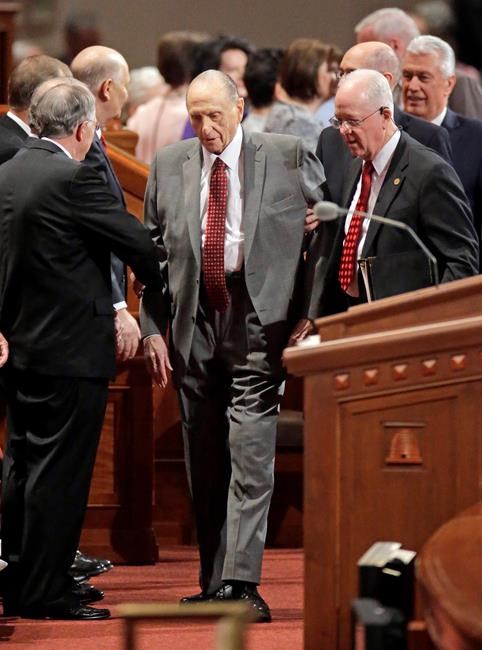 Mormon President Thomas S. Monson scales back duties | iNFOnews.ca
