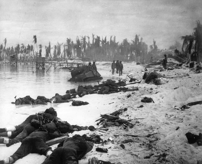Graves of US WWII servicemen unearthed on Pacific island | iNFOnews.ca CP692539814