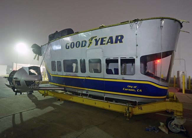 Goodyear deflates blimp, but keeps familiar form in flight | iNFOnews.ca
