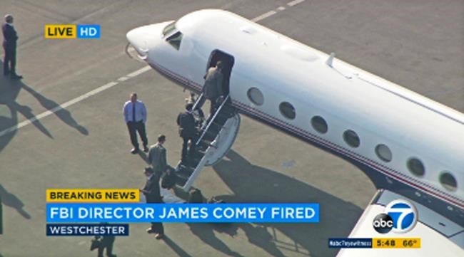 Trump axe falls on FBI's Comey in midst of Russia probe | iNFOnews.ca