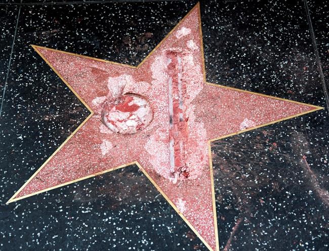 Man who smashed Trump star to pay damages, serve probation | iNFOnews.ca