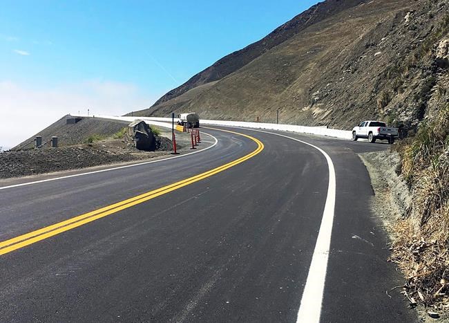 Scenic California highway near Big Sur reopens after slide | iNFOnews.ca