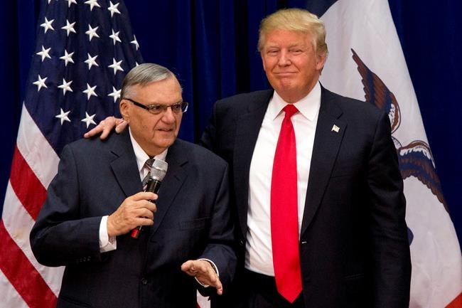 Judge lets Trump's pardon of former Sheriff Arpaio stand | iNFOnews.ca