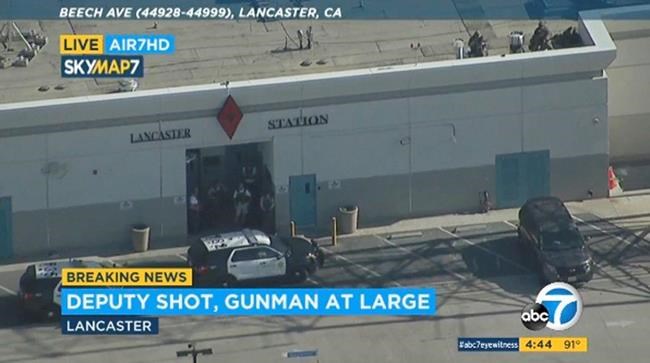 The Latest: Pellet gun found in search for deputy's shooter | iNFOnews.ca