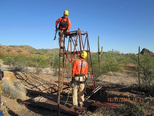 Arizona man rescued from mine plans to keep hunting for gold | iNFOnews.ca