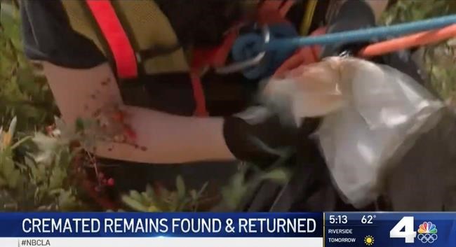 Cremated human remains found in California after theft | iNFOnews.ca