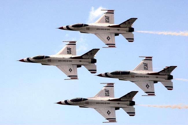 Air Force names Thunderbirds pilot killed in Nevada crash | iNFOnews.ca