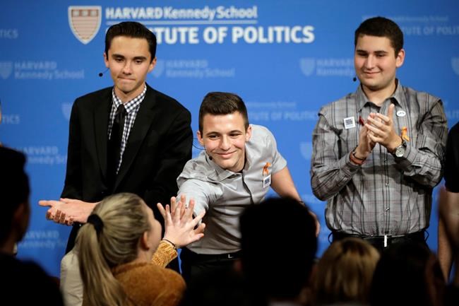 Parkland teens keep gun-control grown-ups at arm's length | iNFOnews.ca CP466378876