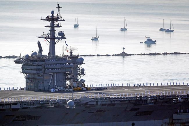 Navy searching for sailor possibly overboard off California | iNFOnews.ca