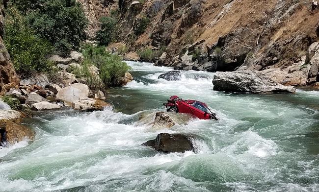 Sheriff: 2 bodies pulled from California river gorge | iNFOnews.ca