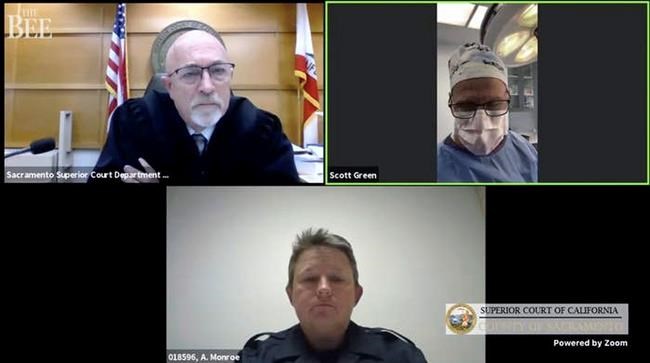 Doctor appears in court video call while performing surgery | iNFOnews.ca