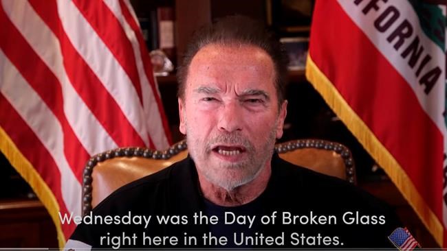 Arnold Schwarzenegger compares US Capitol mob to Nazis | iNFOnews.ca CP1139420716