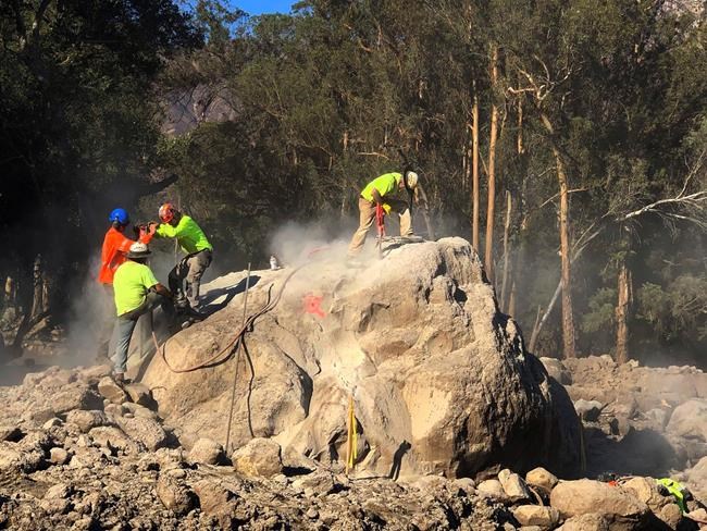 California highway to stay shut another week after mudslides | iNFOnews.ca